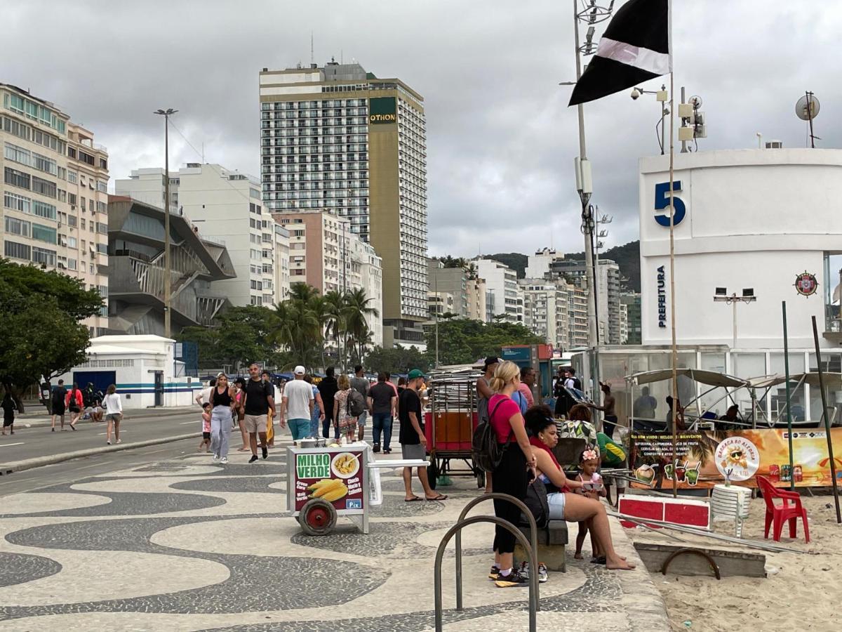 Apartamento Beira-Mar No Coracao De Copacabana! Rio de Janeiro Luaran gambar